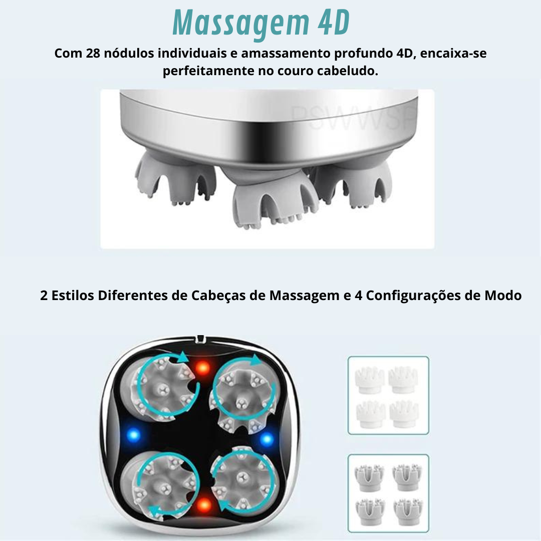 Massageador Capilar